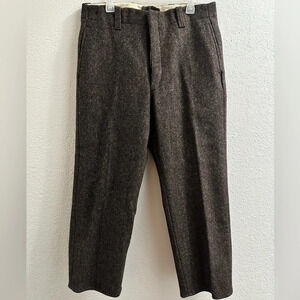 Vintage Thermo-King Wool Hunting Pants Size 8